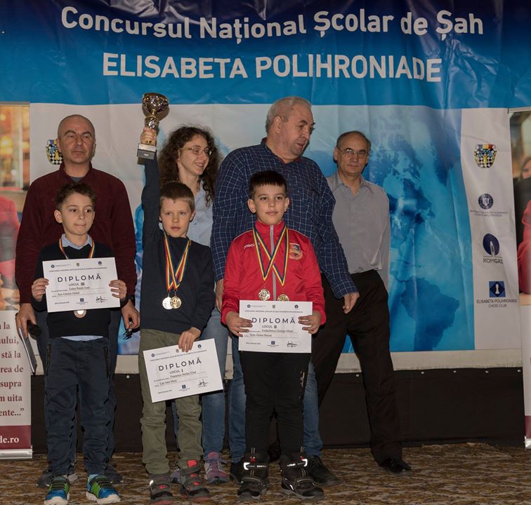 Ștefan Păunescu, campion naţional şcolar