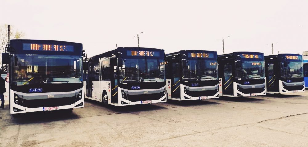VIDEO/FOTO. Cinci AUTOBUZE NOI la Satu Mare. Azi au fost TESTATE, de mâine, pe TRASEU
