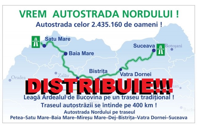 DECIZIE. AUTOSTRADA Nordului A TRECUTde Senat. ÎNCEPE de la SATU MARE