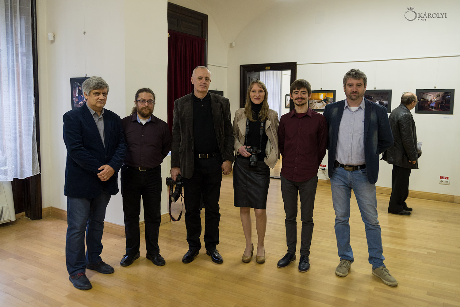 A fost vernisată expoziția de artă fotografică artiștilor solveni Stefi și Ivo Borko, la castelul din Carei