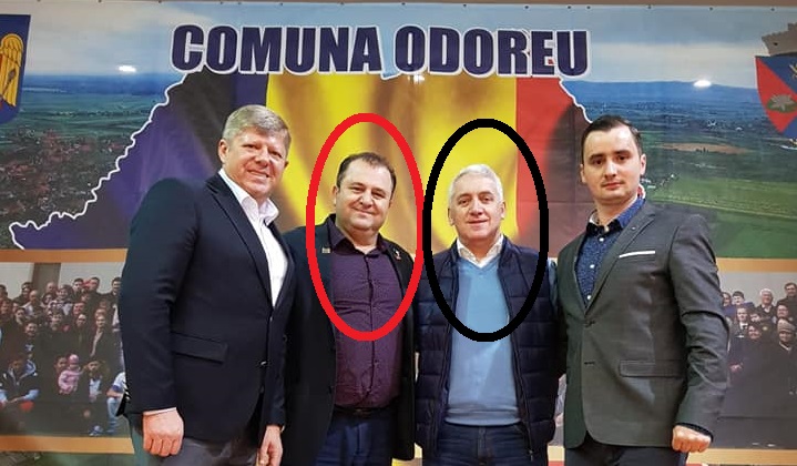FOTO. Adrian Țuțuianu, Pro România, oaspete de seamă al primarului PSD de la Odoreu, Dumitru Pop