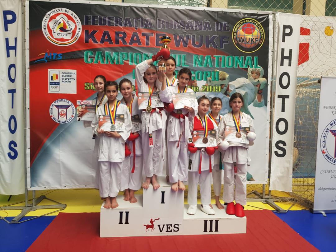 Fetele de la Zanshin, campioane naționale la U 12!