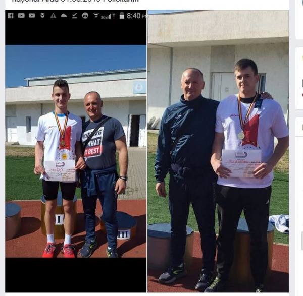 Careienii Vlad Turcu și Denis Țicle, aur la Naționale!