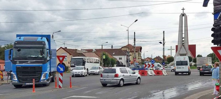 Propunere pentru fluidizarea circulației la Burdea, făcută de un sătmărean