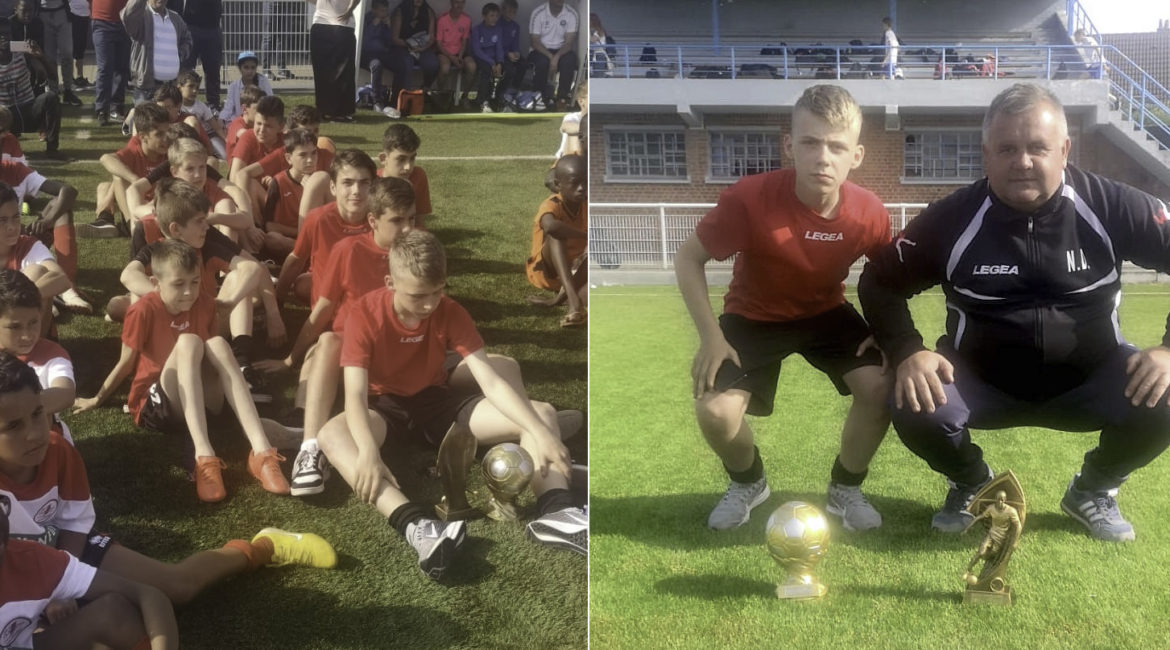 Denis Buhai de la LPS a luat toate trofeele la Lille!