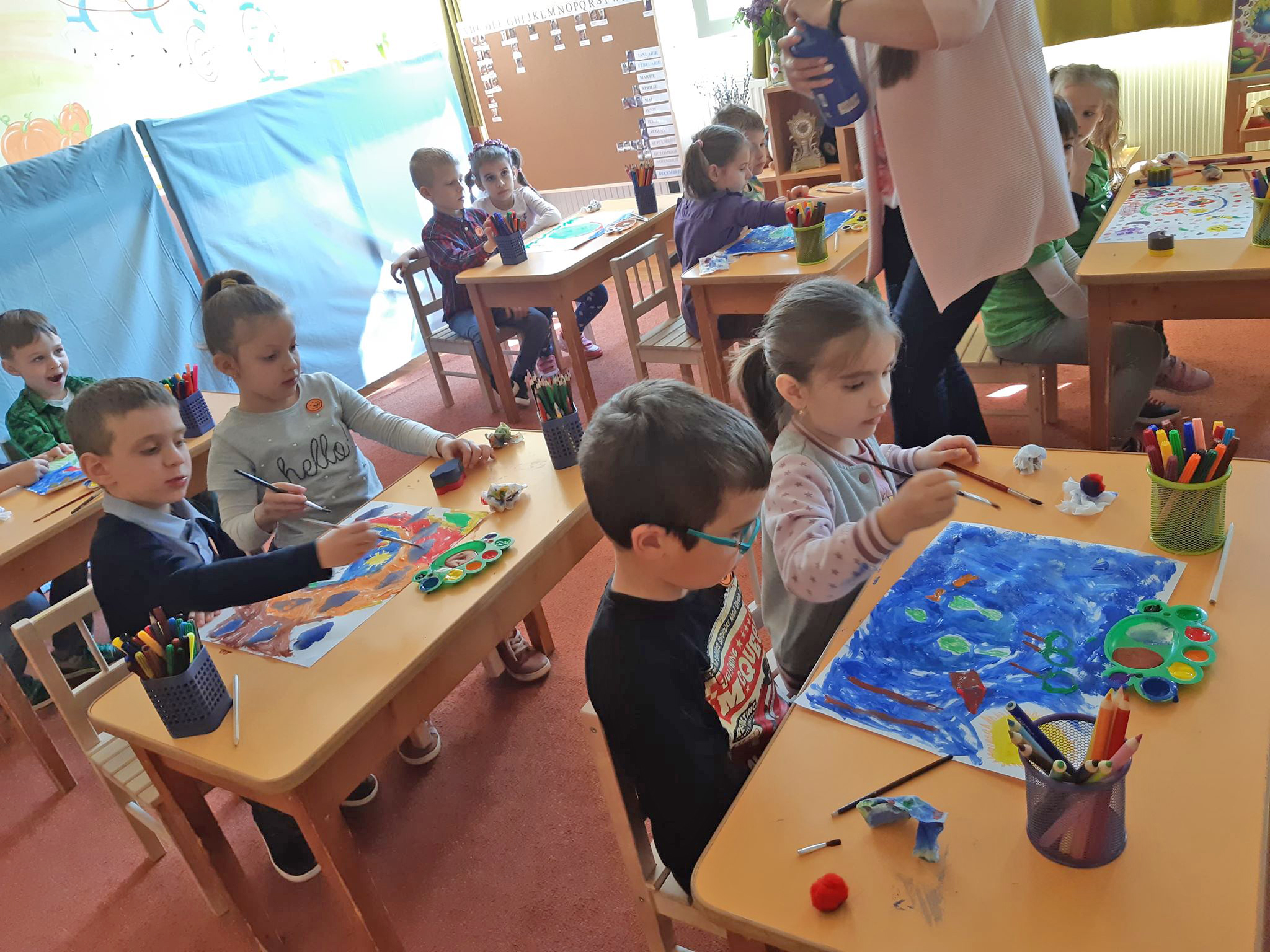 Laureații concursului Concursului Județean „Invitație la creație”, organizat la Grădinița cu Program Prelungit nr.9 Satu Mare