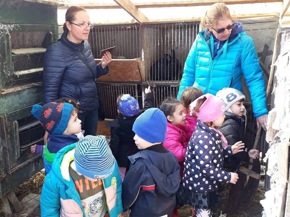 Prichindeii, în vizită la Centrul de Recreere Kentaur din Atea