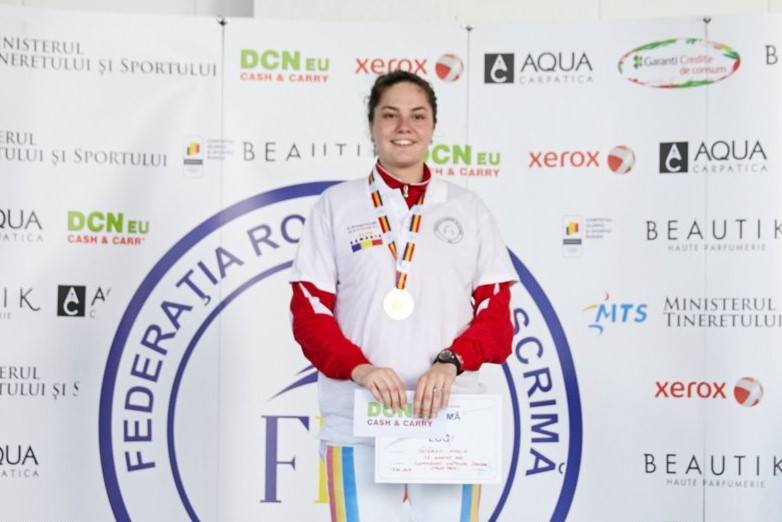 Amalia Tătăran, campioană națională la spadă!