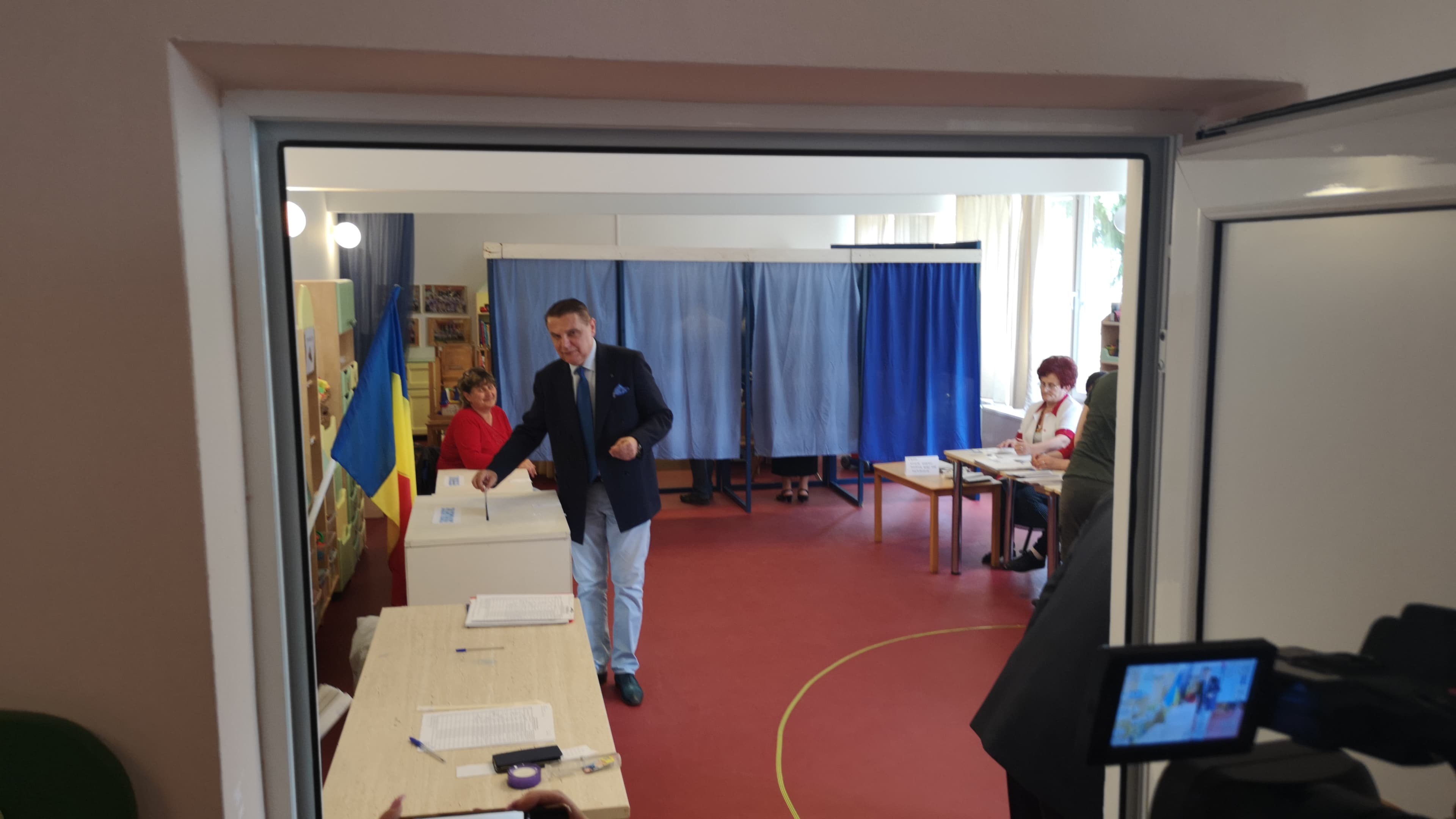 FOTO VIDEO Ovidiu Silaghi :”am votat pentru o reprezenatare mai bună în Parlamentul European”