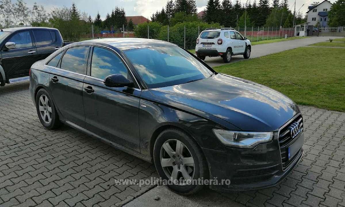 FOTO. Bolid FURAT din Marea Britanie, DESCOPERIT în ȚARA OAȘULUI. La volan, un TÂNĂR de 26 de ani