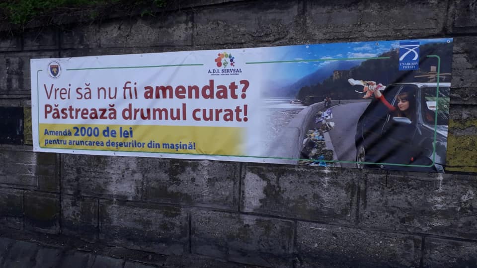 Păstrează drumul curat...