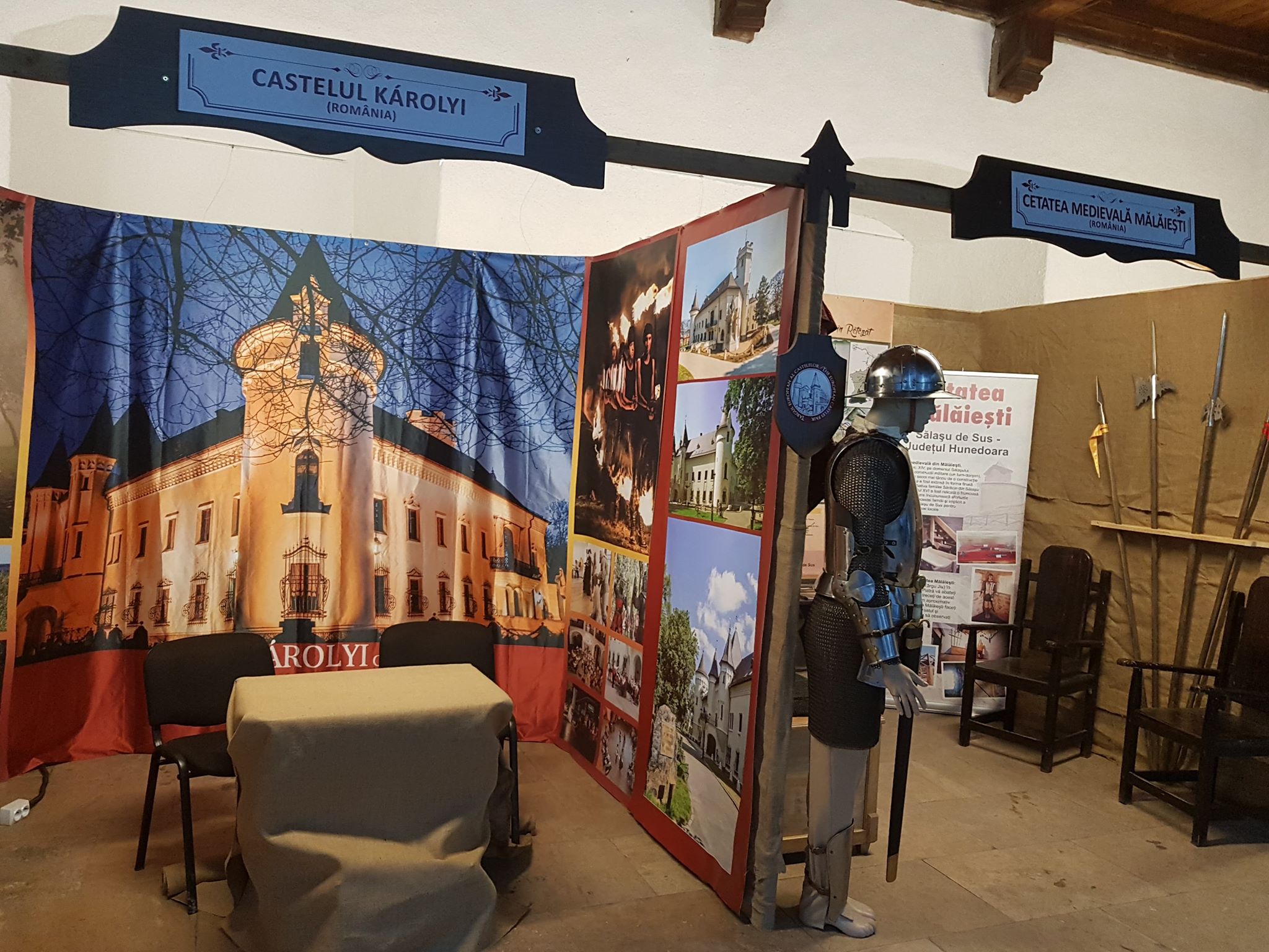Castelul Károlyi din Carei promovat la Târgul European al Castelelor de la Hunedoara