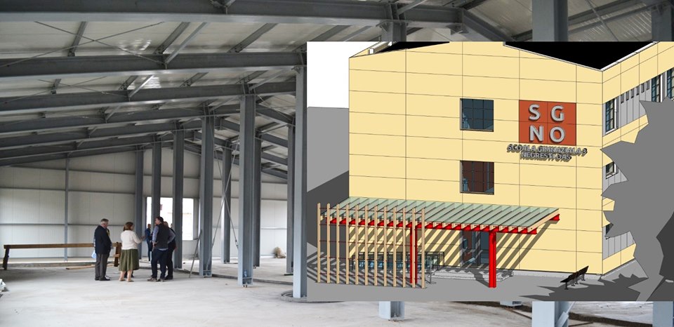Şcoala Gimnazială nr. 3 din Negrești-Oaș, modernizată prin PNDL, printr-o investiţie de 1,178 milioane de euro