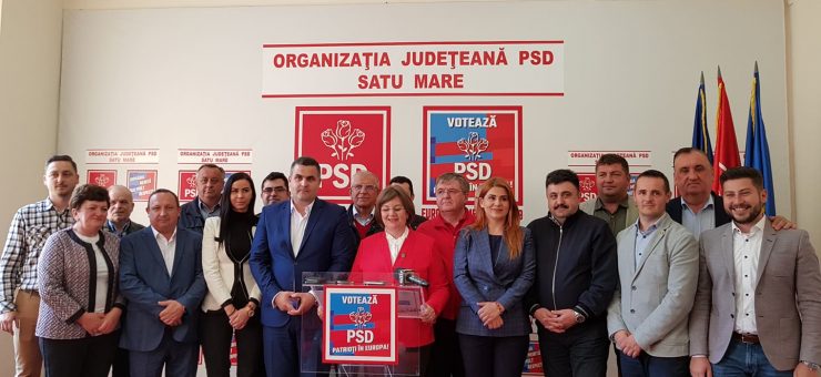 VIDEO/FOTO. PSD Satu Mare: Mesaj de unitate și de mobilizare la votul de duminică. ”Suntem o echipă puternică și unită