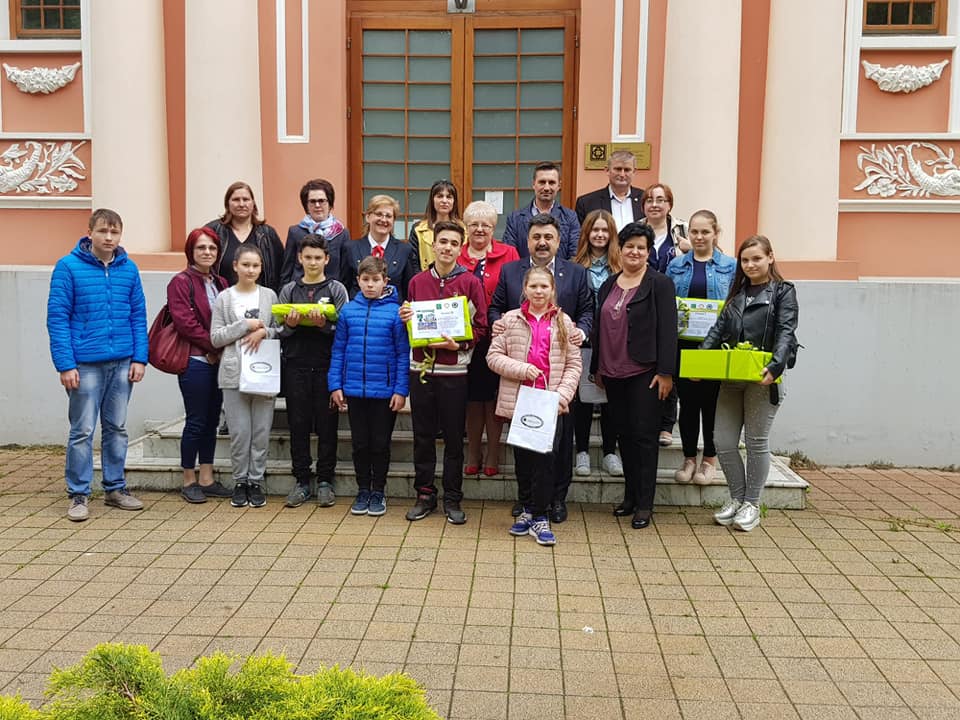 Radu Roca, prezent la premierea școlilor în cadrul campaniei  “Reciclează și Plantează”