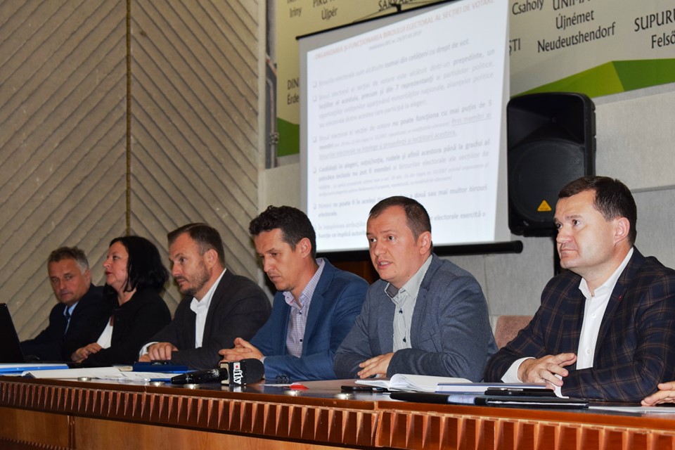 Ședință de instruire a președinților și locțiitorilor secțiilor de votare