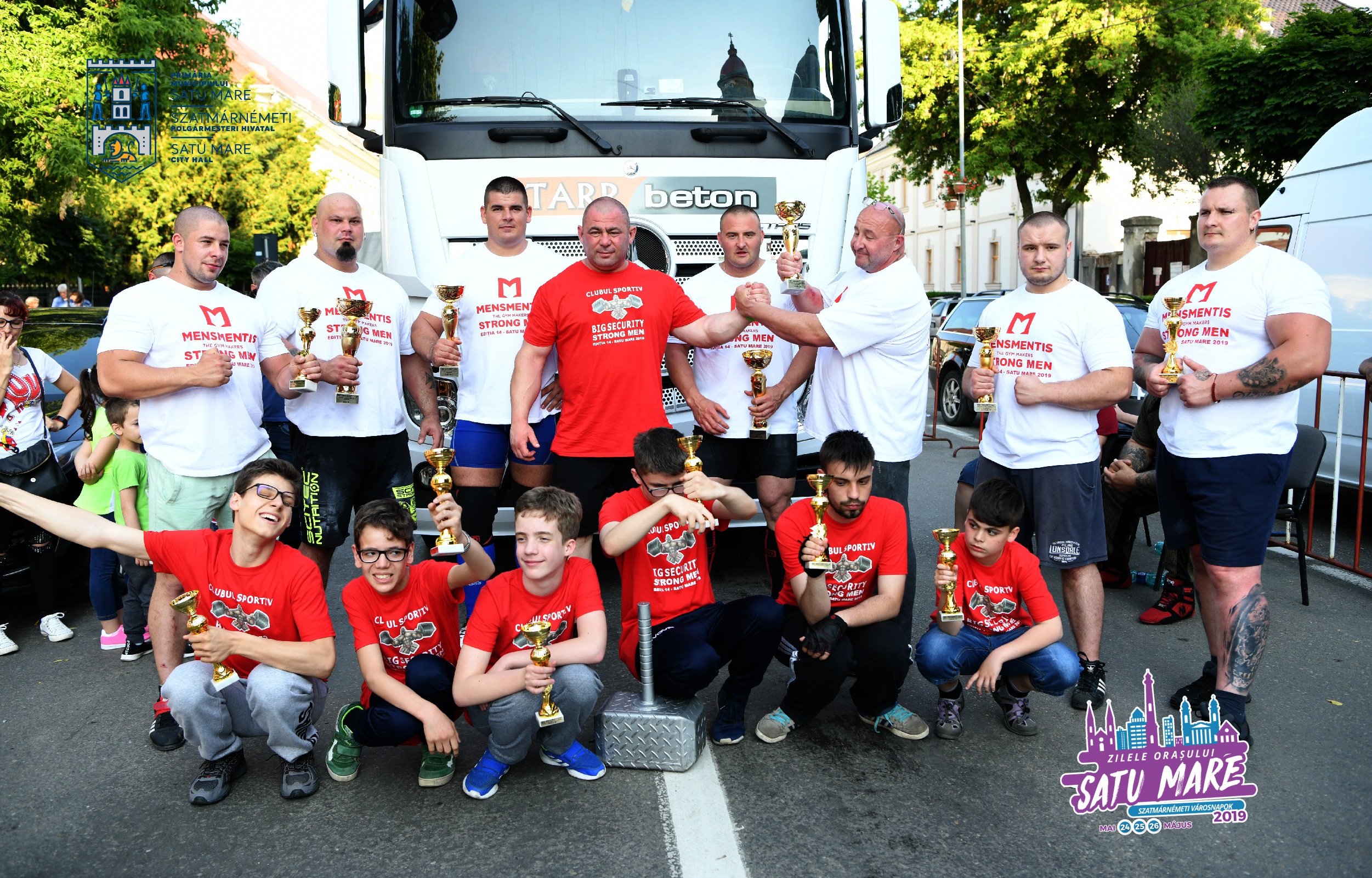 The Strongest Man Satu Mare și-a desemnat câștigătorul în urma unor probe foarte grele