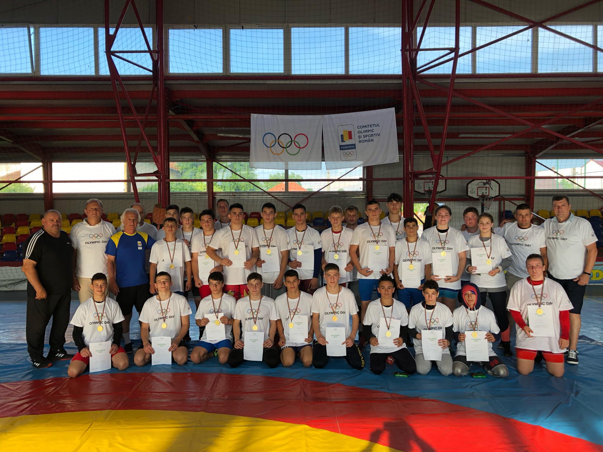 Peste 30 de luptători de la CS Satu Mare – Cetate Ardud au marcat luni Ziua Olimpică