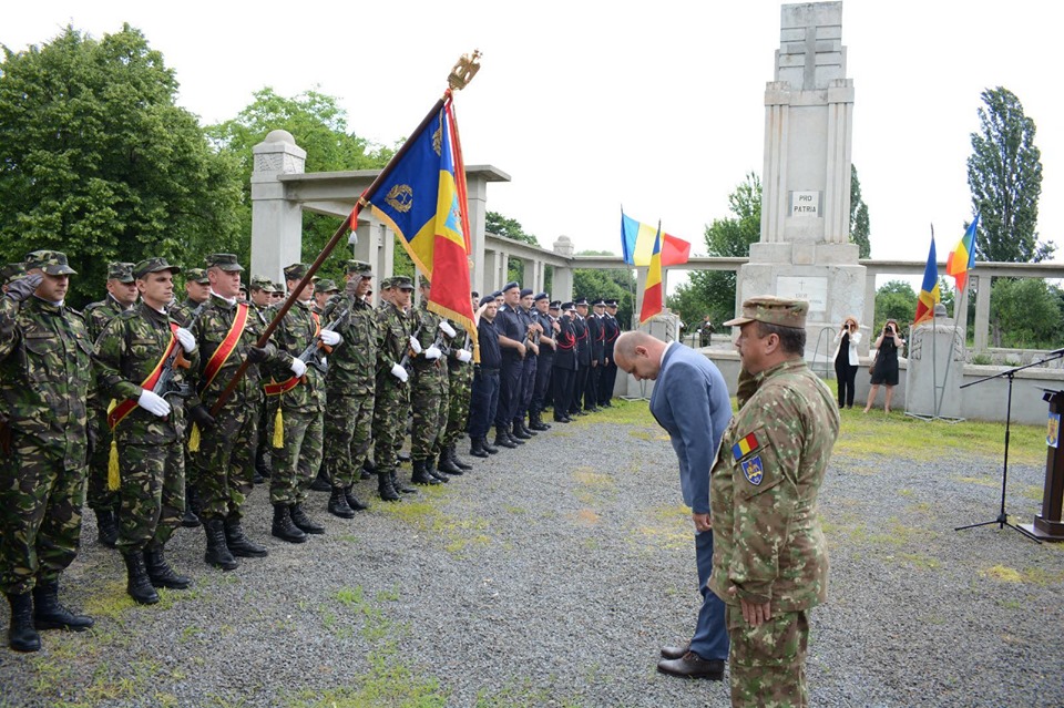Omagiu adus eroilor la Satu Mare