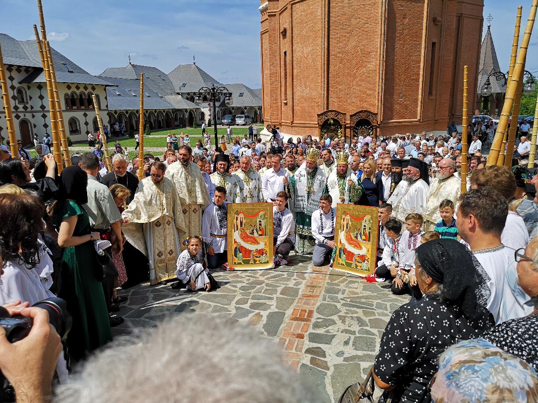 “Naşterea Sf. Ioan Botezătorul” sărbătorită la Mănăstirea ce-i poartă numele!