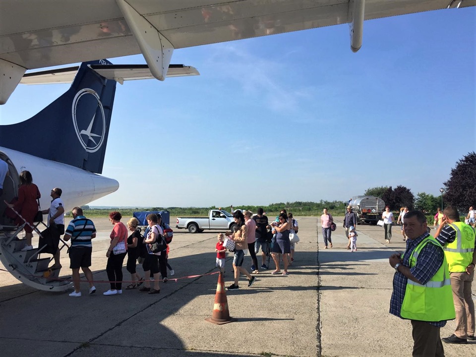 VIDEO. PRIMUL zbor spre MARE de la Satu Mare din acest an. Zbor plăcut tuturor