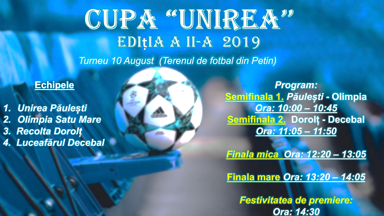 Patrulater puternic, la Petin!