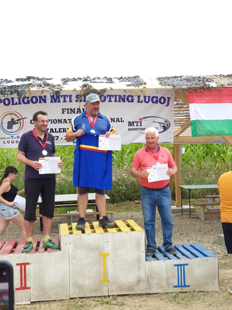 Horațiu Bonea, pentru a șaptea oară consecutiv campion național la talere