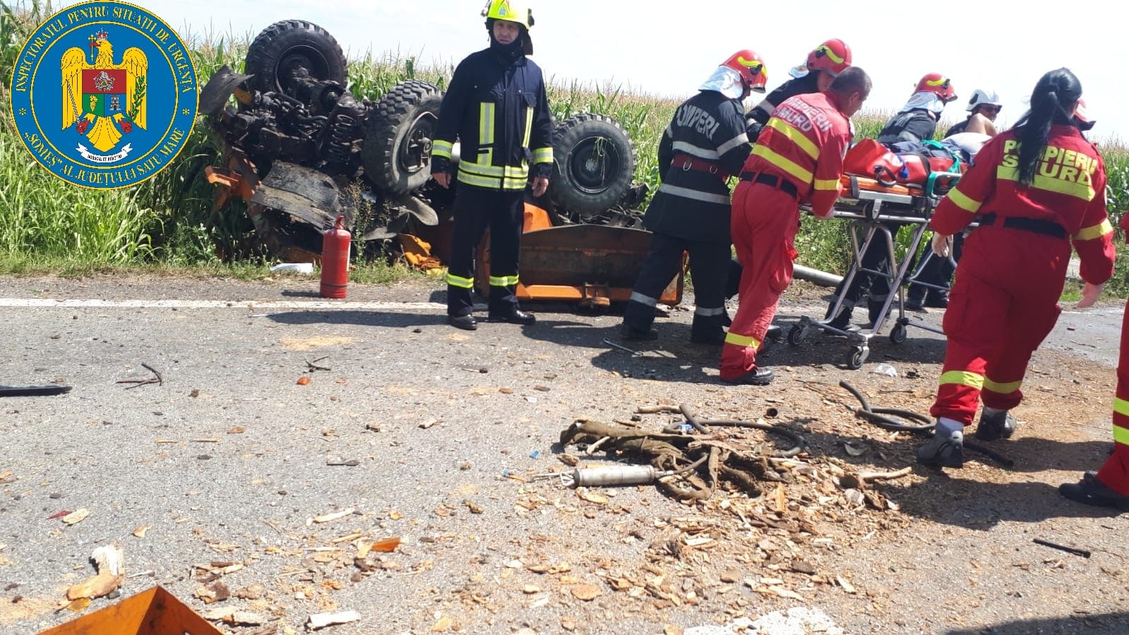 FOTOGALERIE. DRAMĂ. Accident MORTAL. Victima nu a avut NICIO ȘANSĂ