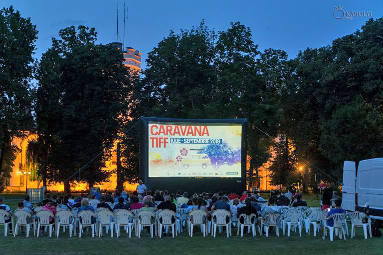 Caravana filmelor TIFF a debutat la Carei