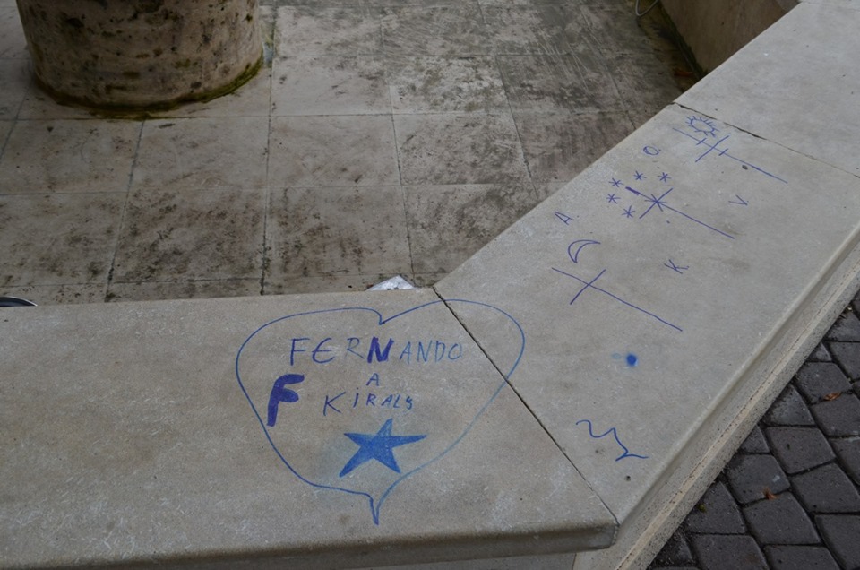 Fântână arteziană, vandalizată la Carei