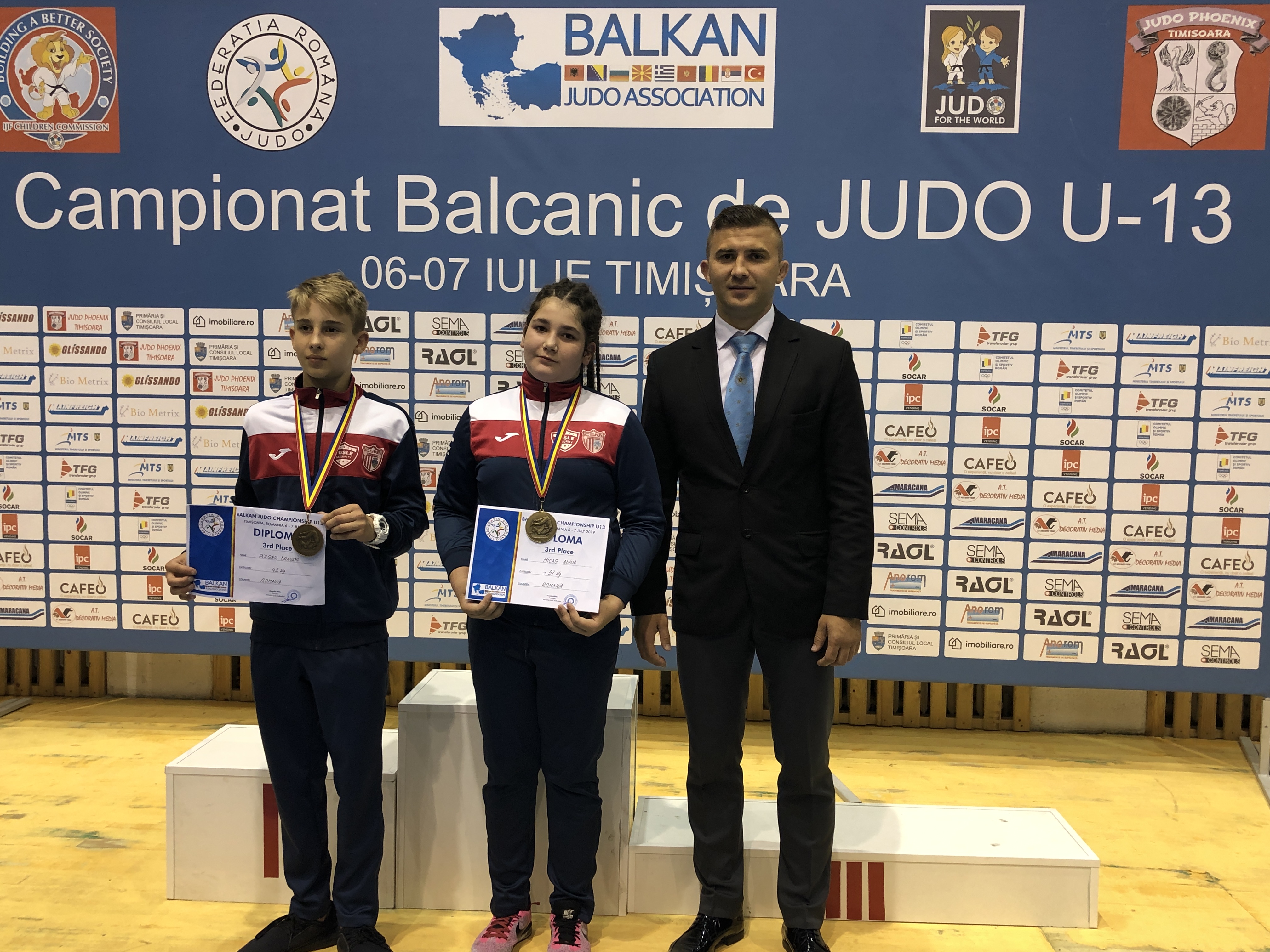 Două medalii de bronz la Balcaniadă  pentru judoka de la CSM