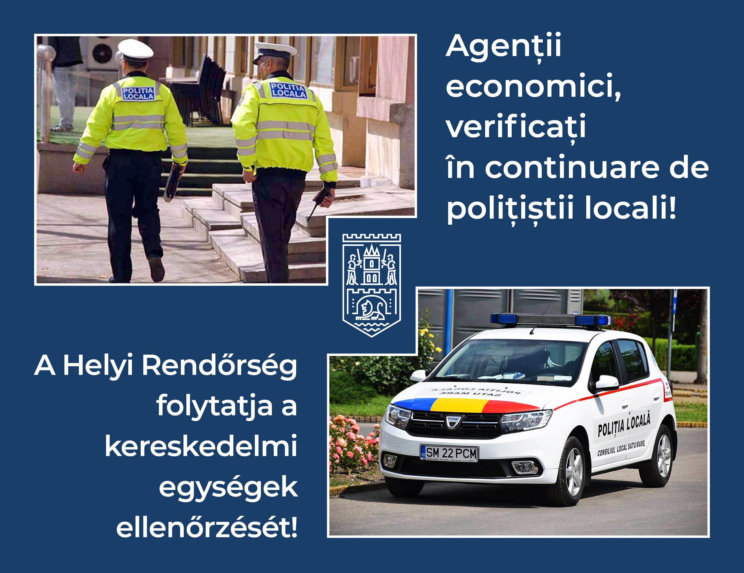 Poliția locală controlează agenții economici