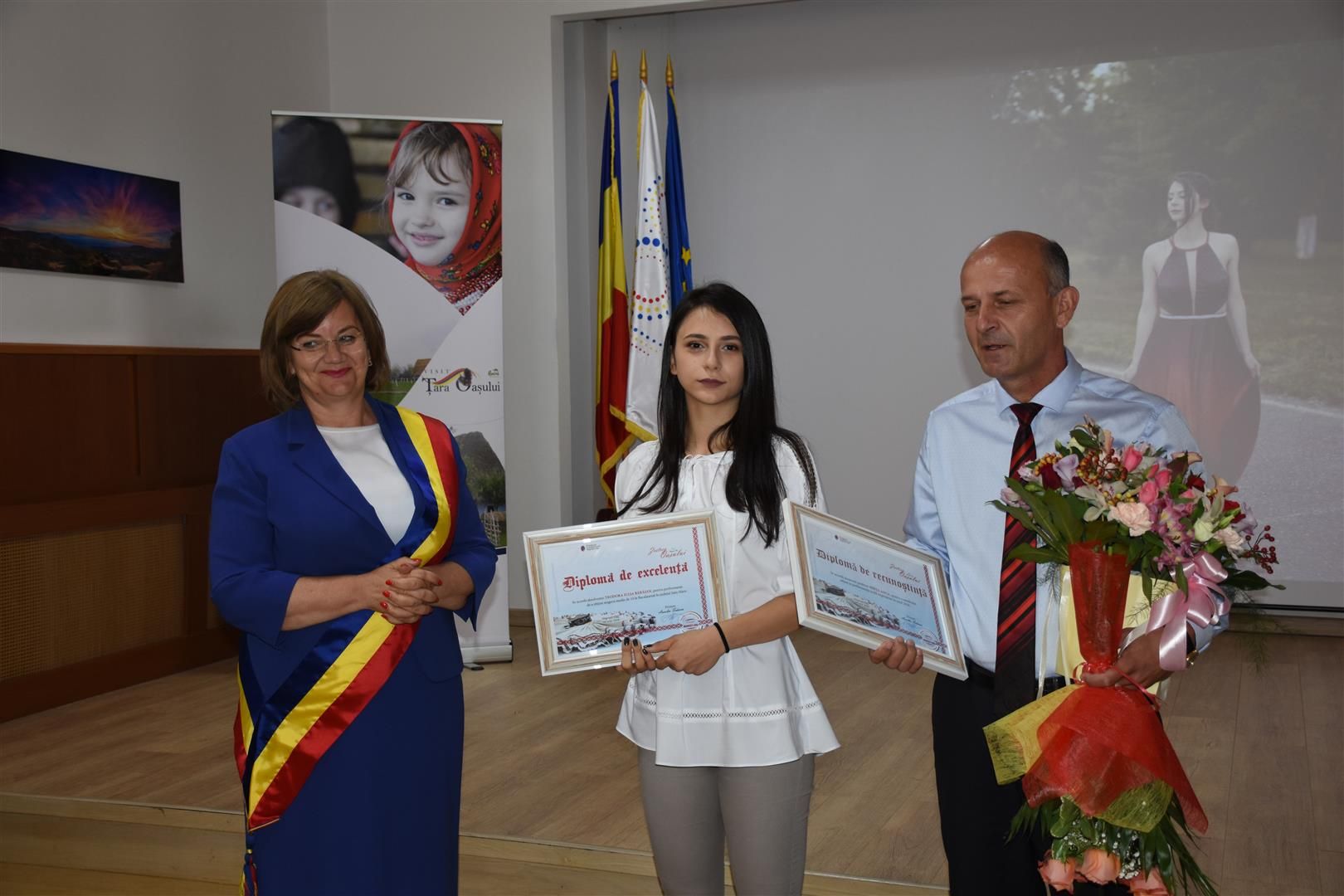 Eleva de “zece” a județului, premiată la Negrești-Oaș