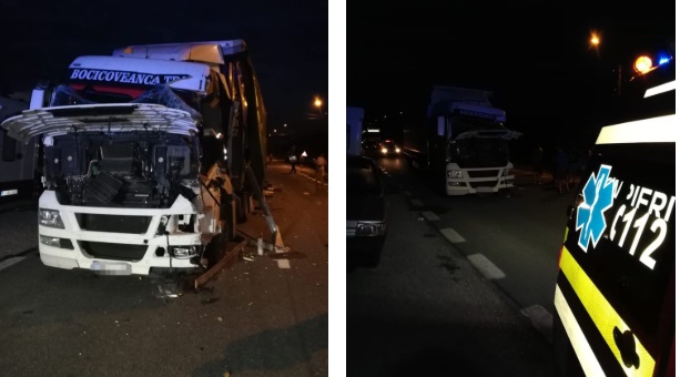 FOTO. ACCIDENT GRAV. Șofer din SATU MARE, la un pas de MOARTE