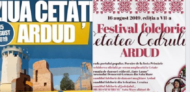 Două zile de sărbătoare la Ardud: Ziua Cetății și Festivalului Folcloric "Cetatea Codrului"