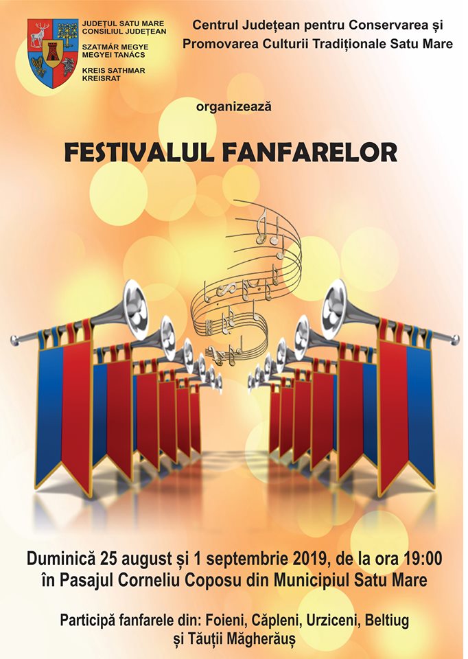 Festivalul Fanfarelor la Satu Mare, 25 august- 1 septembrie