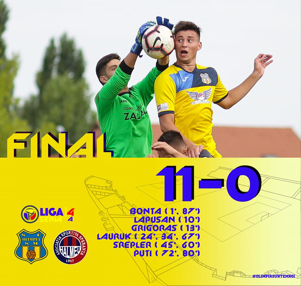 Victorie clară la debut pentru Olimpia suporterilor