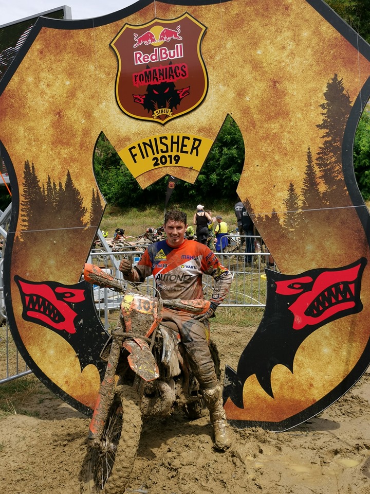 Mani Gyenes termină cu bine și a 16-a aventură la RED BULL ROMANIACS
