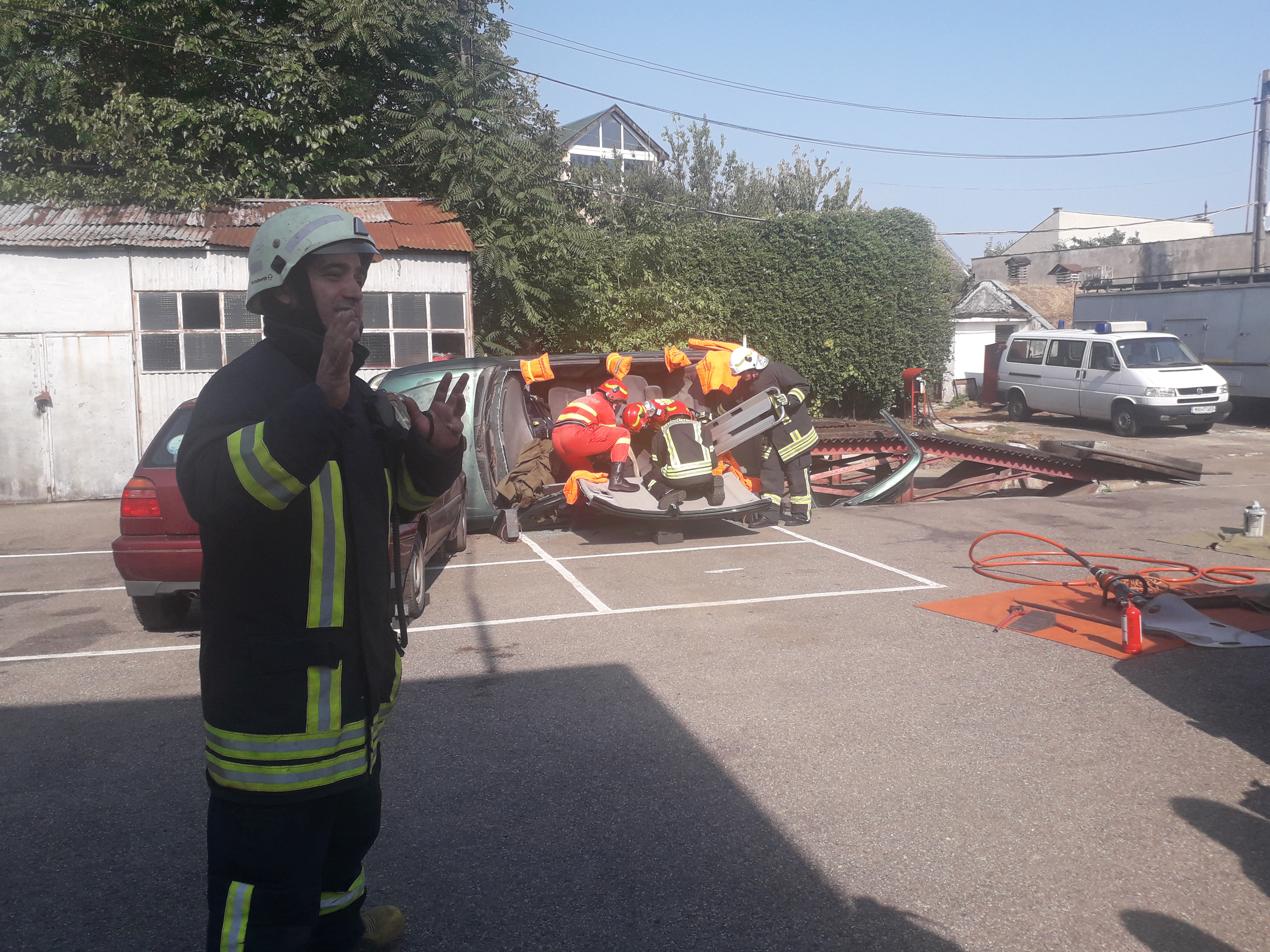 Ziua Porților Deschise pentru jurnaliști la ISU Satu Mare