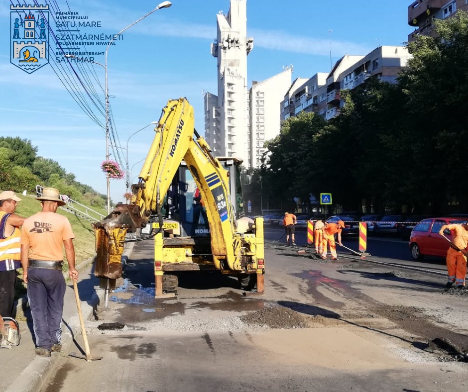 Reabilitarea bulevardului Transilvania continuă