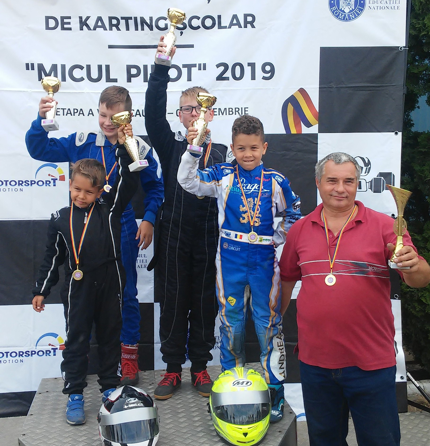 Careienii de la Clubul Elevilor pe podium, la Bacău