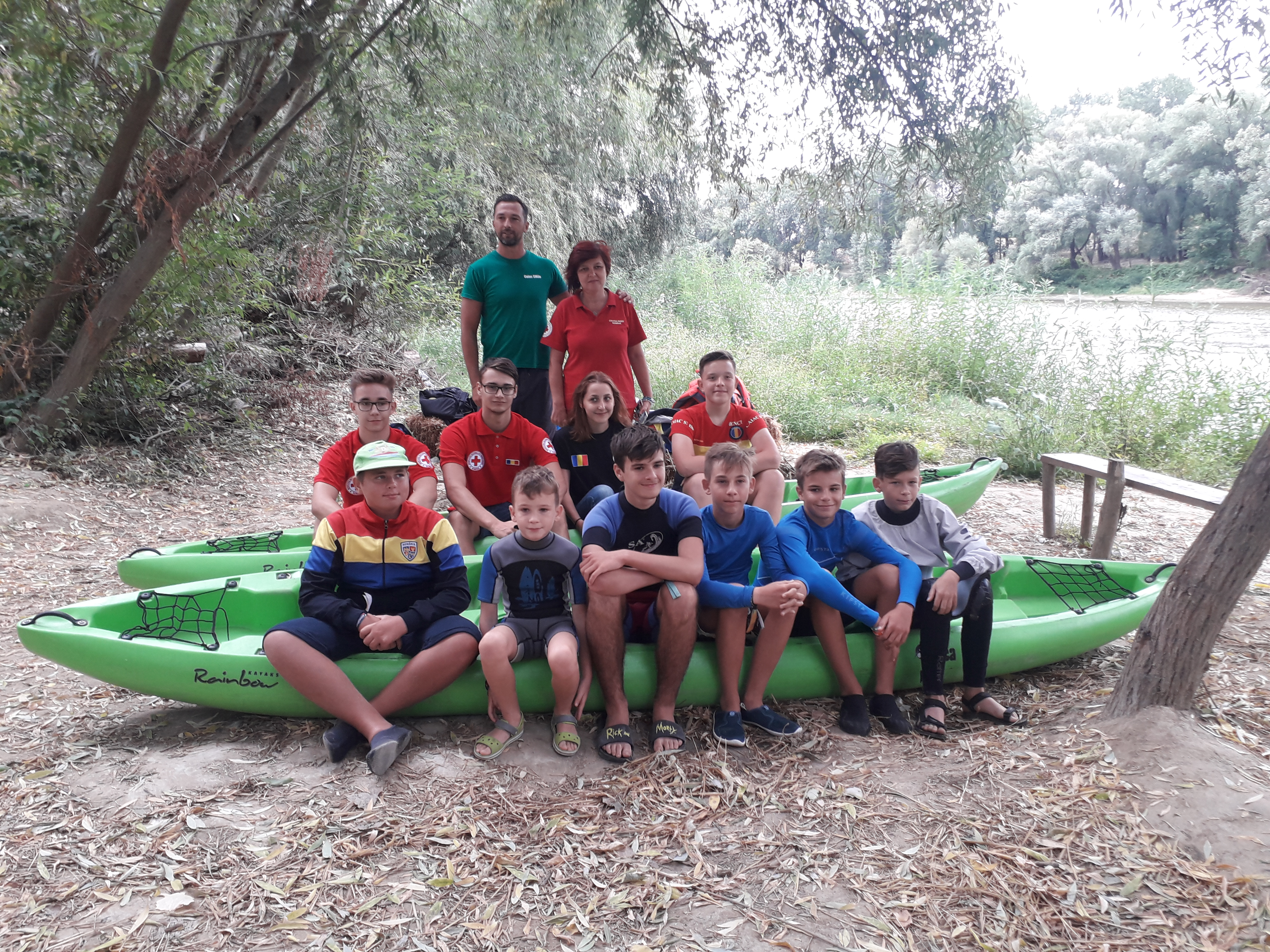 "Patrula pe Someș", un proiect al Caiac SMile și al Crucii Roșii