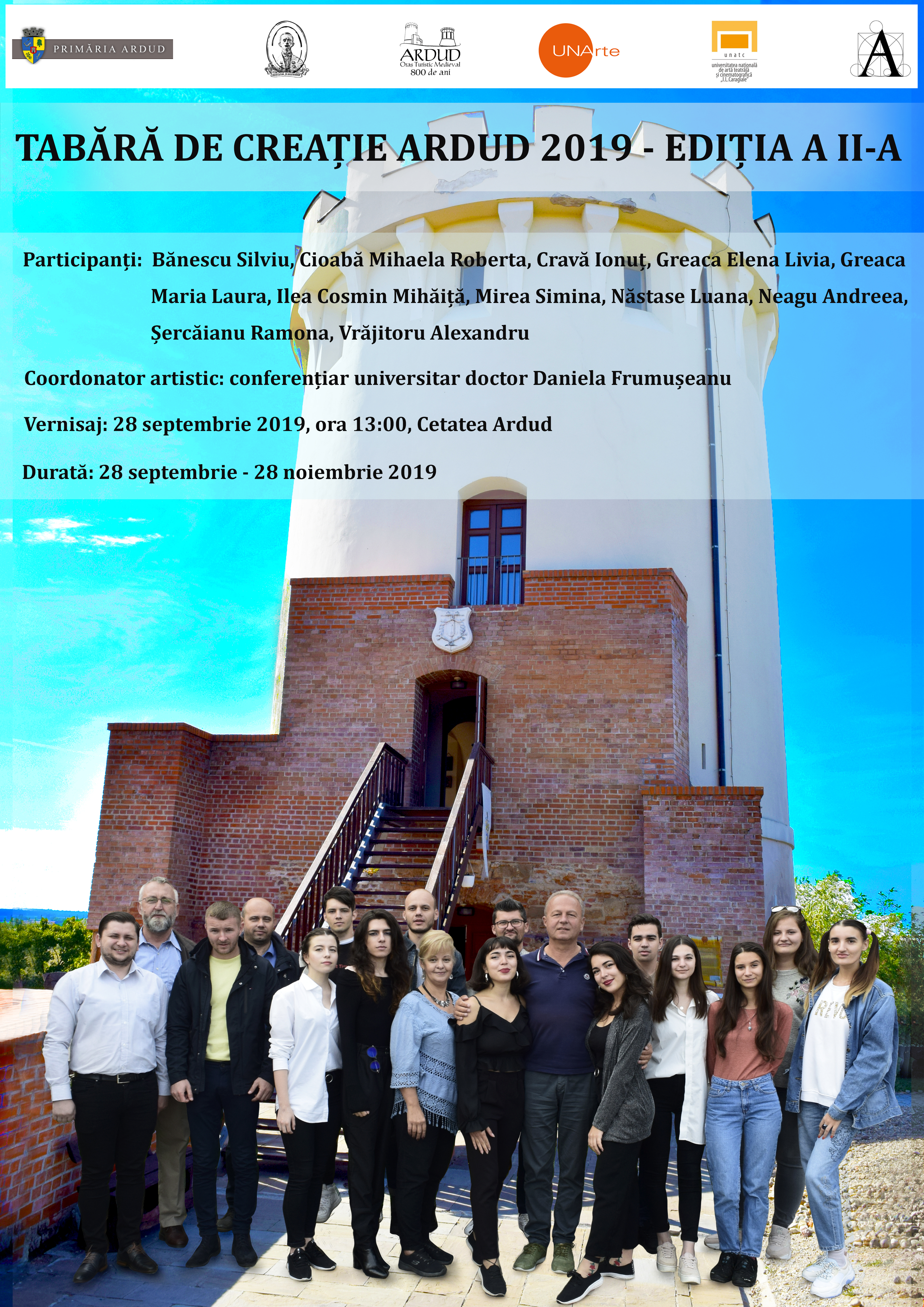 Vernisajul expoziției Taberei de creație Ardud 2019 – ediția a II-a