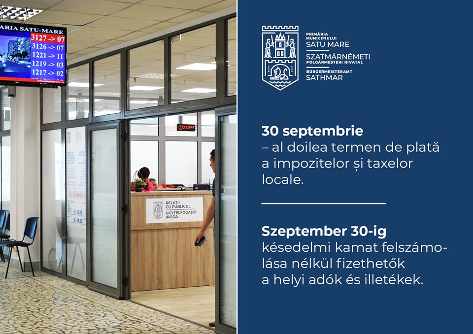 Impozitele și taxele locale se mai pot achita fără penalizări