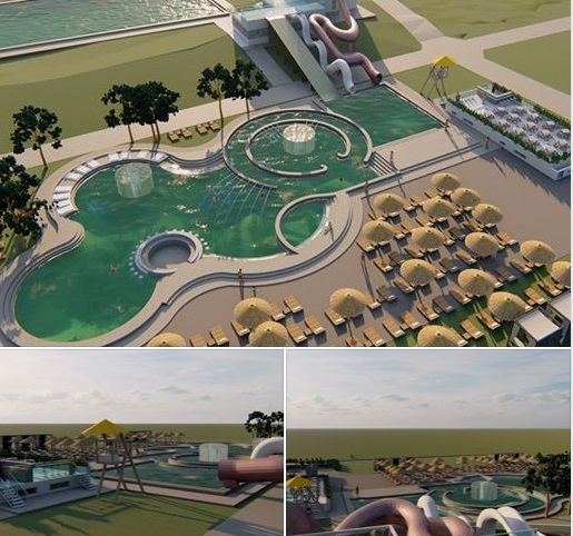 FOTOPLANURI. AQUAPARK ULTRA-MODERN în județ. Se pregătesc și alte SURPRIZE de PROPORȚII