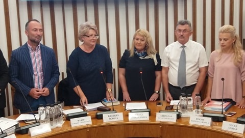 FOTO/VIDEO. JURĂMÂNT. Consilieri noi la Satu Mare. Au depus JURĂMÂNTUL