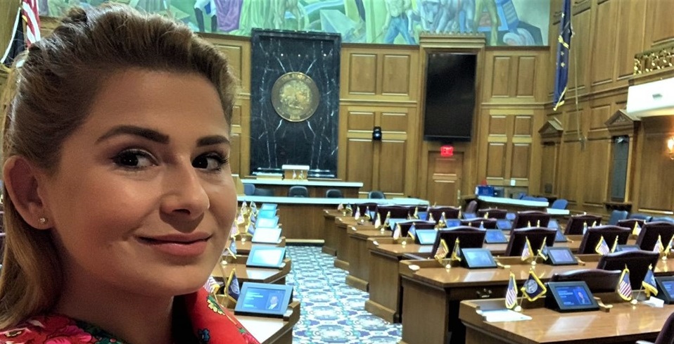 FOTOGALERIE. Deputatul Ioana Bran, în SUA, la un program dedicat luptei împotriva corupției