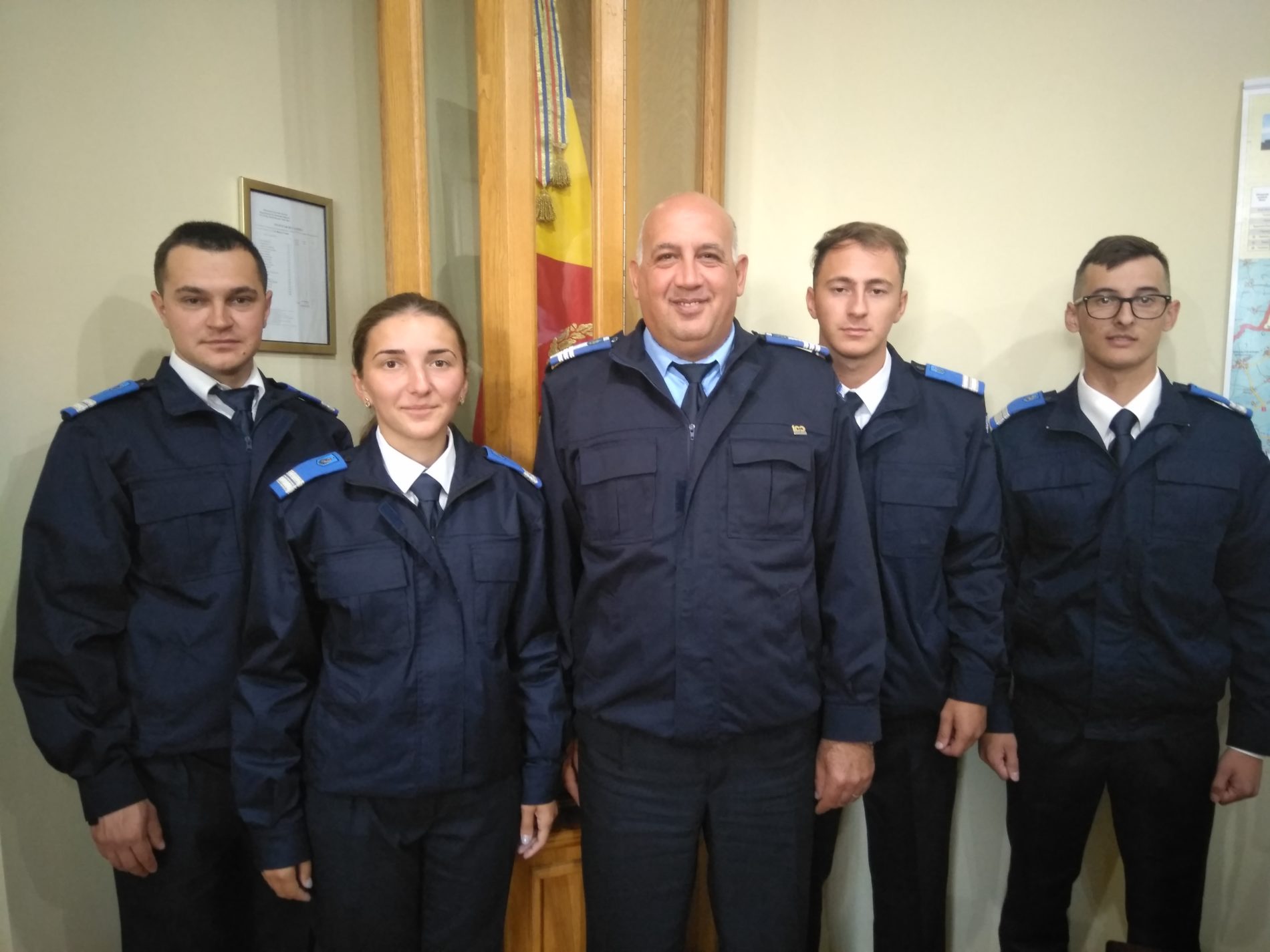 FOTO. SÂNGE  proaspăt la JANDARMERIA sătmăreană. Patru jandarmi noi la Satu Mare