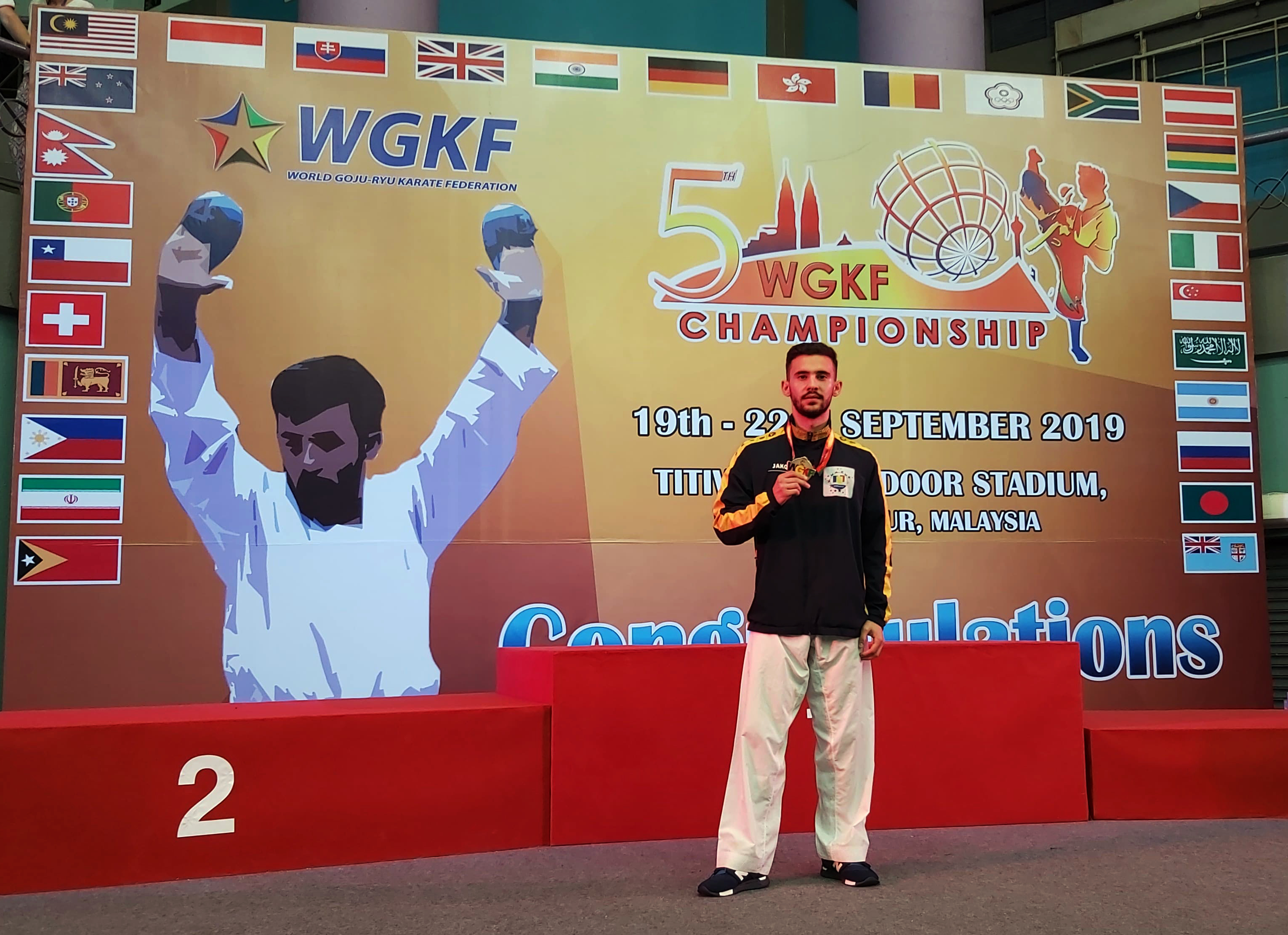 Careian medaliat cu bronz la Campionatul Mondial de Karate