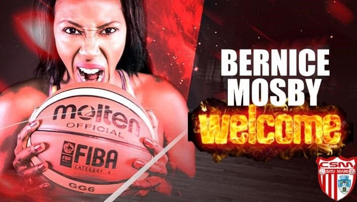 Bernice Mosby, ultimul transfer  la CSM Satu Mare